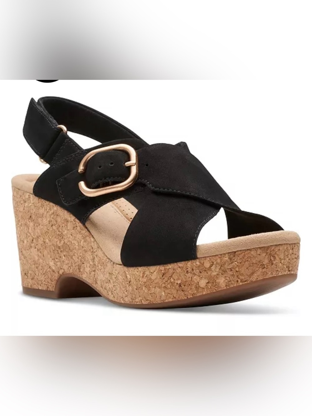 New Clarks
Women's Giselle Dove Wedge Sandals size 7.5